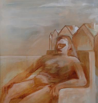 Monocromia “il riposo” 2008 oil on canvas 50x70
